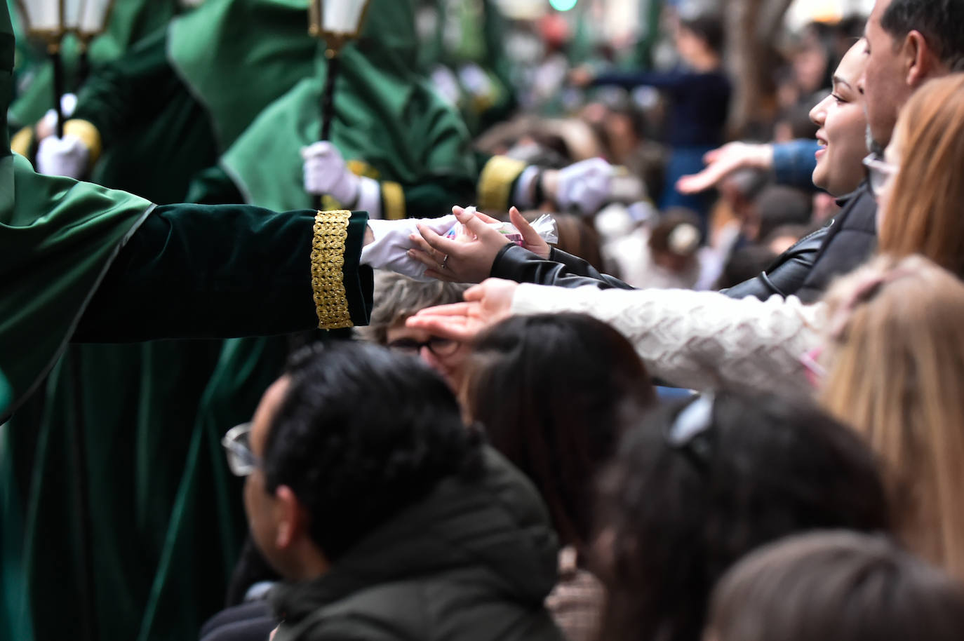 Suspendida la procesión del Cristo de la Esperanza en Murcia por la lluvia