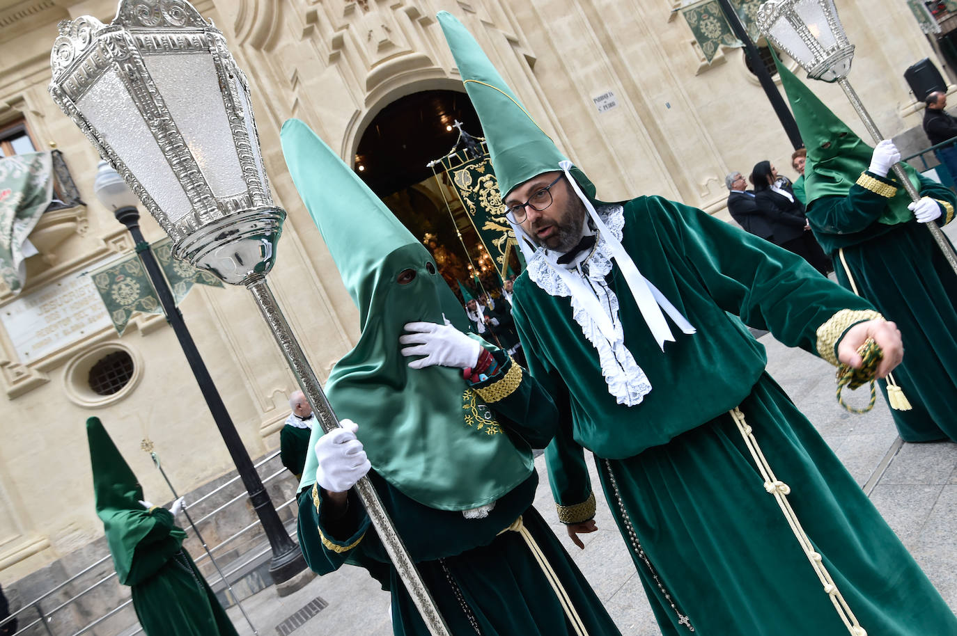 Suspendida la procesión del Cristo de la Esperanza en Murcia por la lluvia