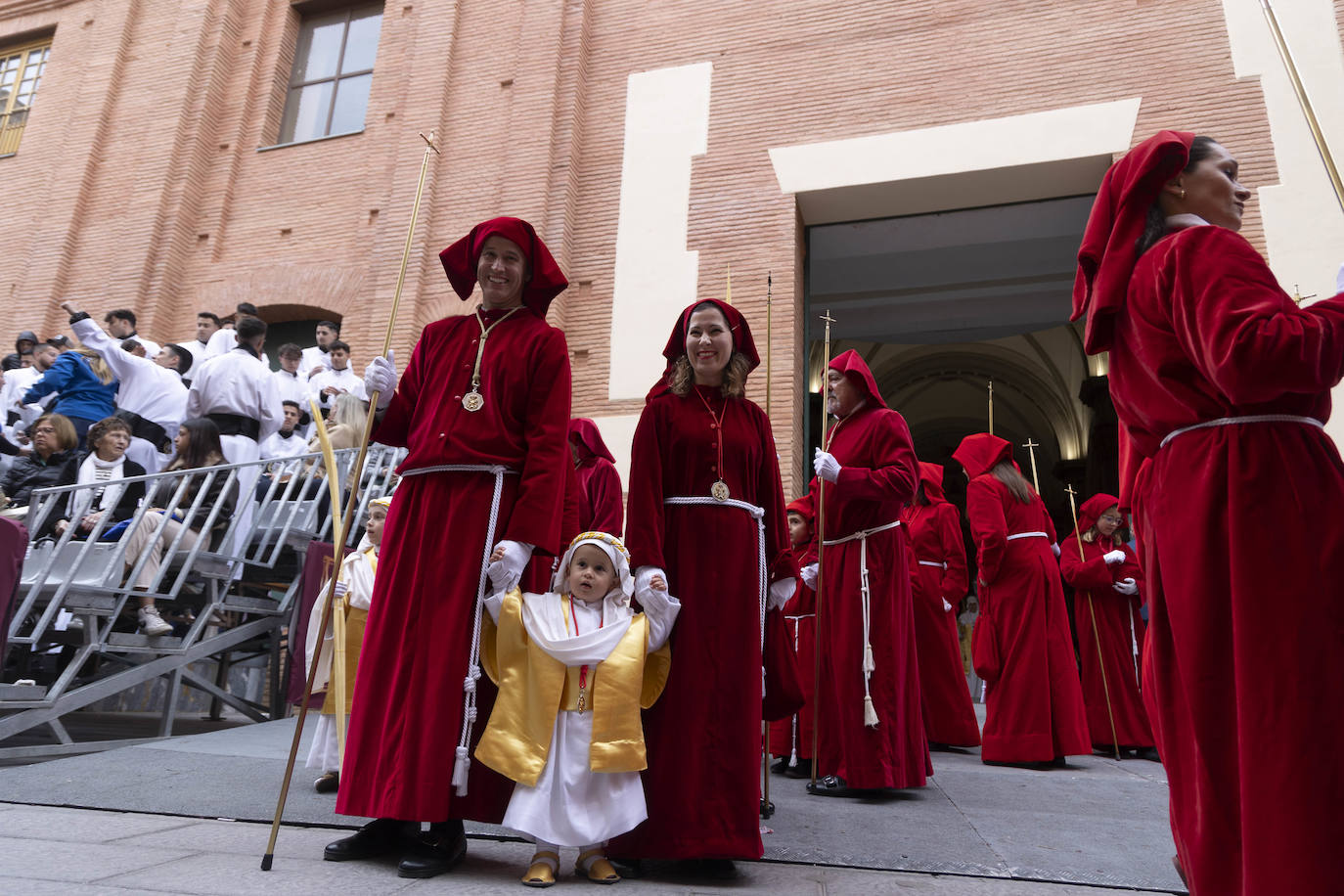 La lluvia obliga a suspender la procesión de La Burrica en Cartagena