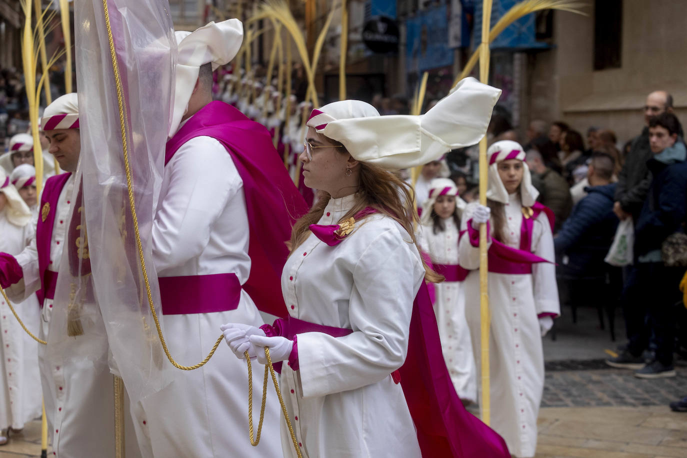 La lluvia obliga a suspender la procesión de La Burrica en Cartagena