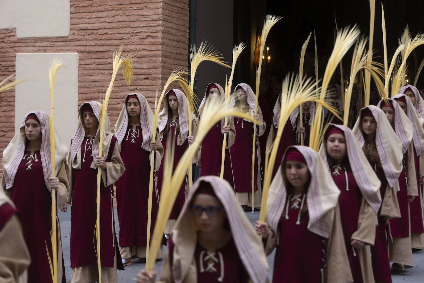 La lluvia obliga a suspender la procesión de La Burrica en Cartagena