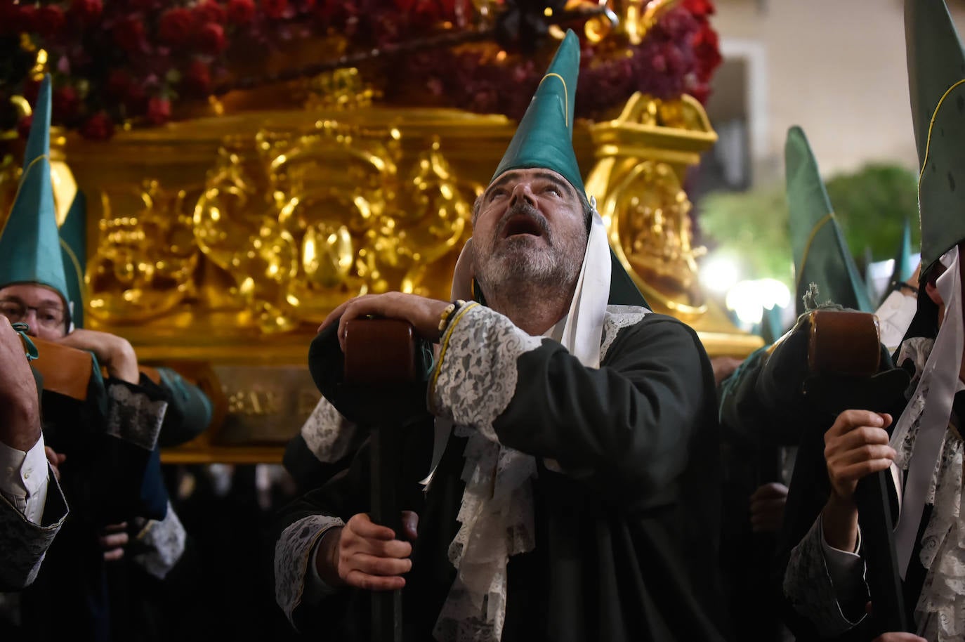 Suspendida la procesión del Cristo de la Esperanza en Murcia por la lluvia