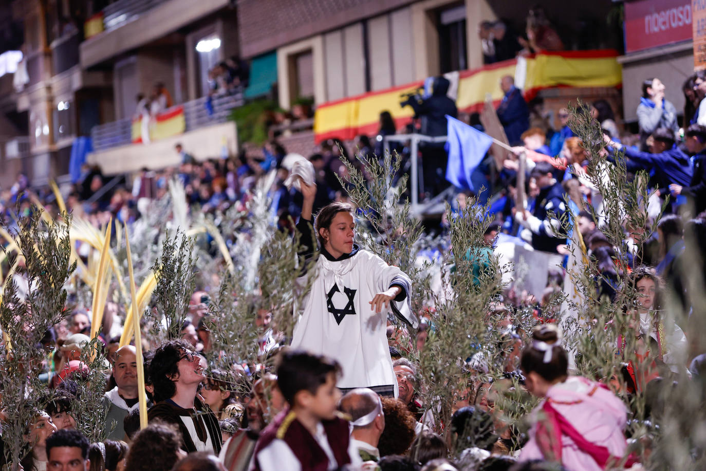 Las imágenes de la procesión del Domingo de Ramos en Lorca