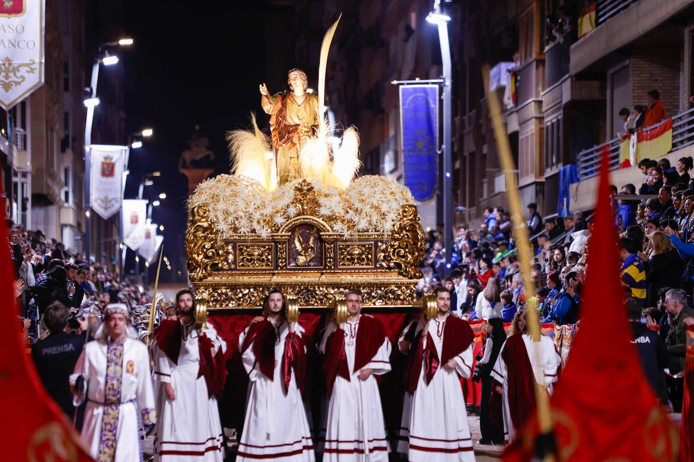 Las imágenes de la procesión del Domingo de Ramos en Lorca