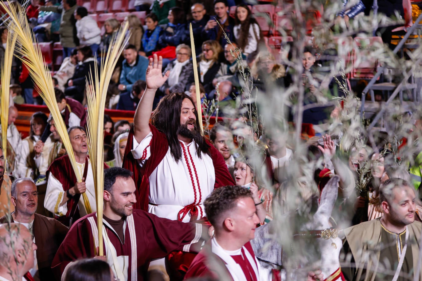 Las imágenes de la procesión del Domingo de Ramos en Lorca