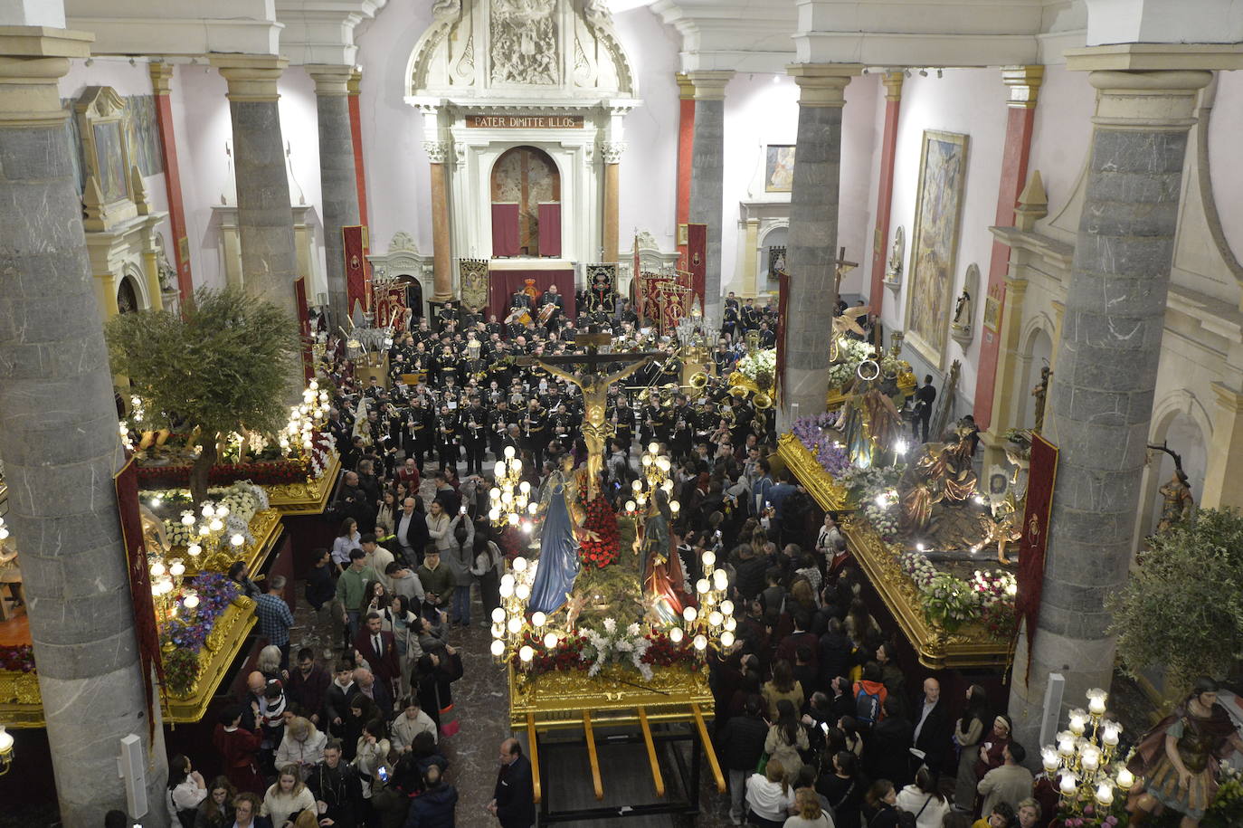 La amenaza de lluvia suspende la Procesión del Perdón en Murcia