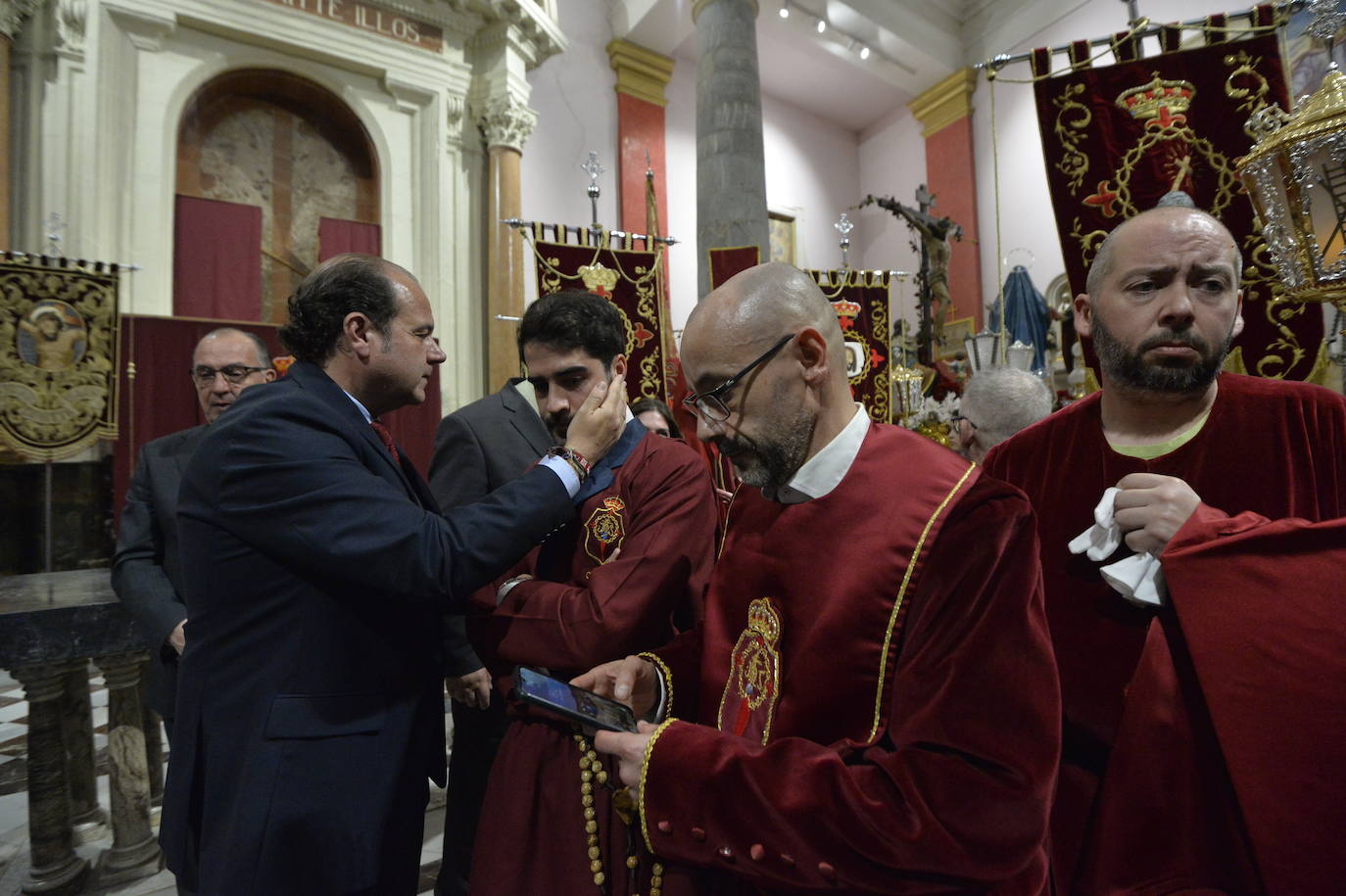 La amenaza de lluvia suspende la Procesión del Perdón en Murcia