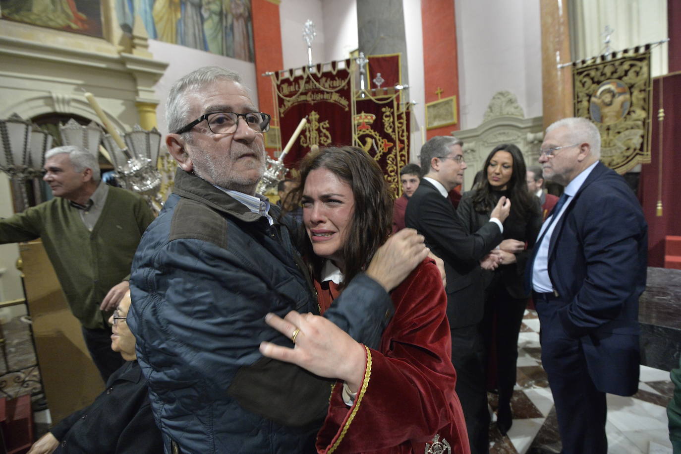 La amenaza de lluvia suspende la Procesión del Perdón en Murcia