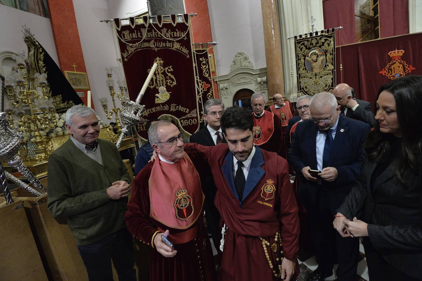La amenaza de lluvia suspende la Procesión del Perdón en Murcia