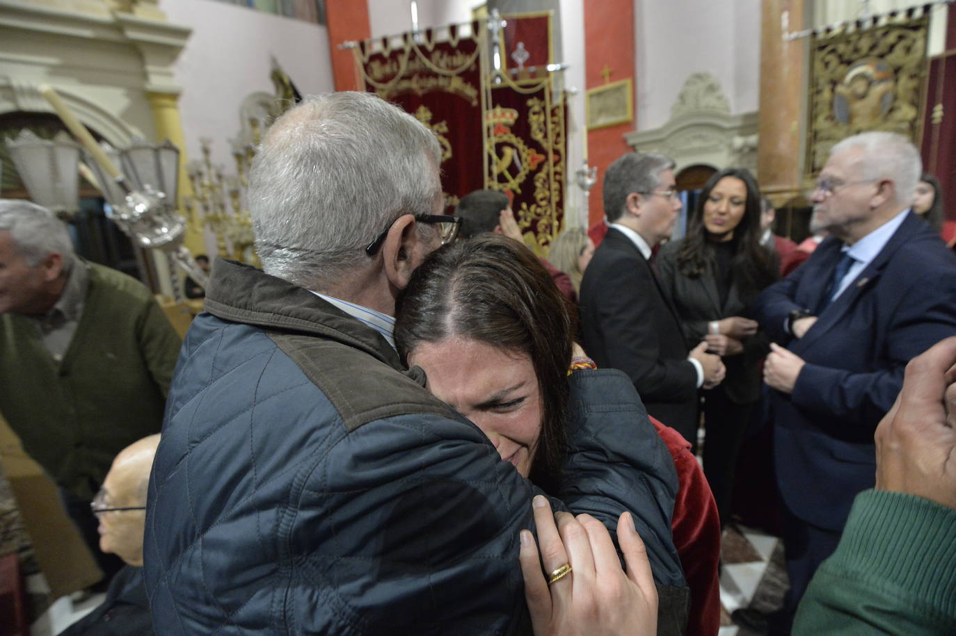 La amenaza de lluvia suspende la Procesión del Perdón en Murcia