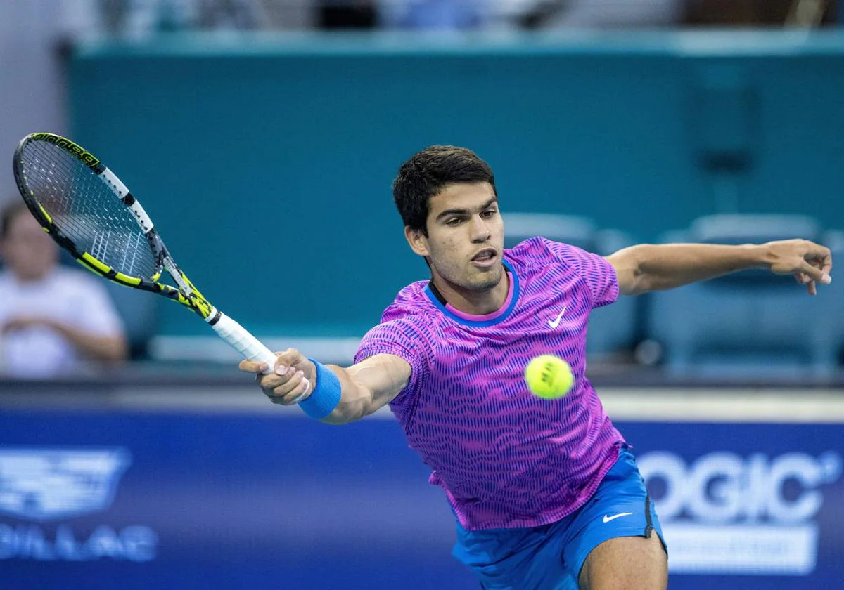 Alcaraz beats Monfils quickly and is already in the round of 16 in Miami