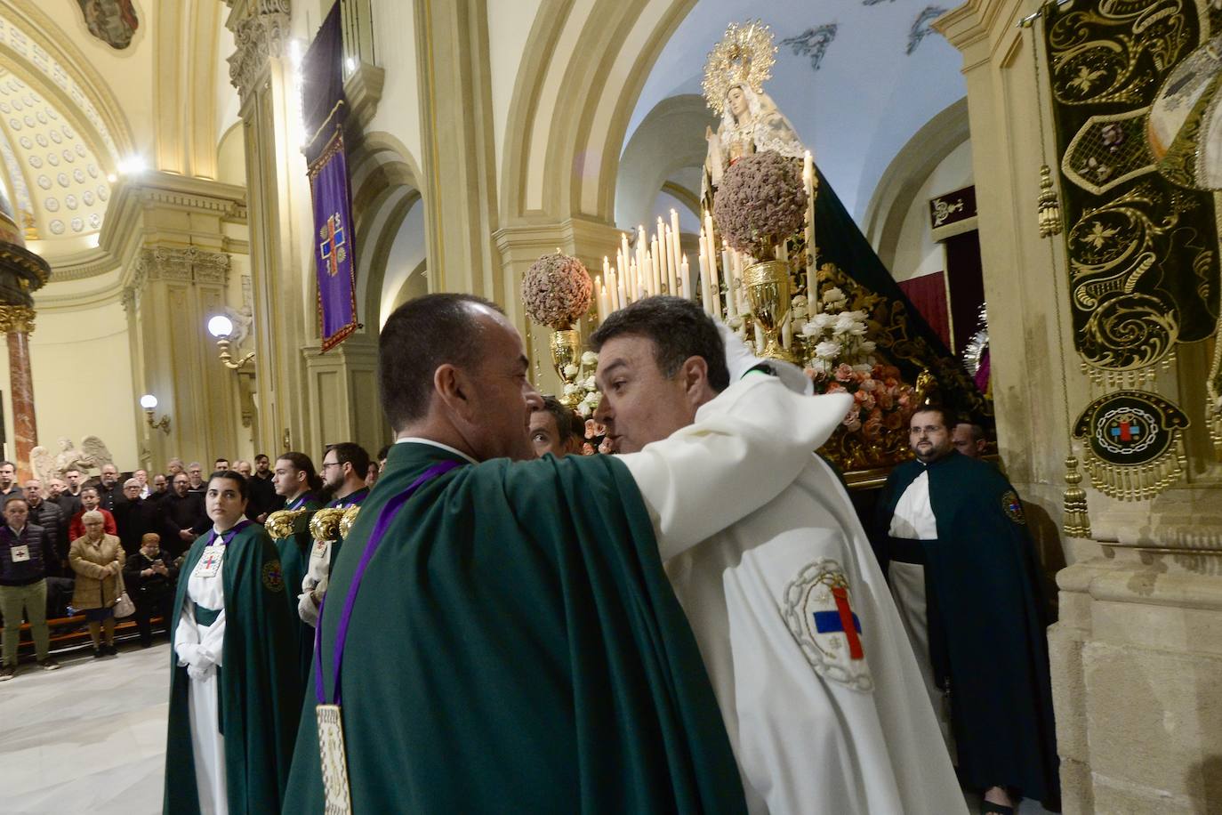 Suspendidas las procesiones de Martes Santo en Murcia por el mal tiempo