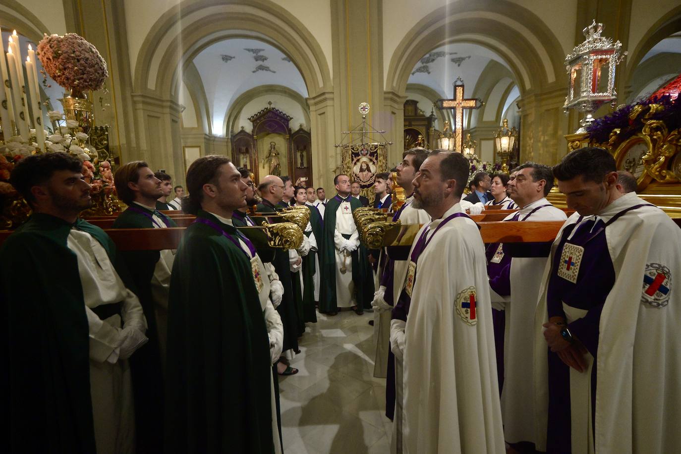 Suspendidas las procesiones de Martes Santo en Murcia por el mal tiempo