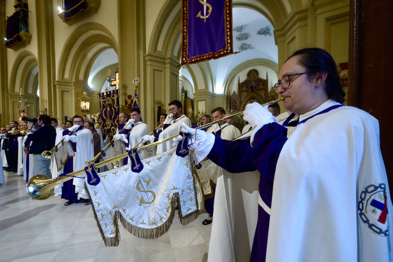 Suspendidas las procesiones de Martes Santo en Murcia por el mal tiempo