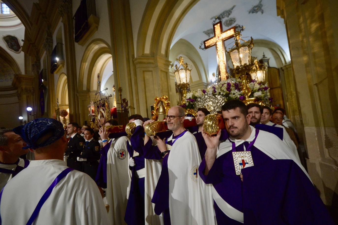 Suspendidas las procesiones de Martes Santo en Murcia por el mal tiempo