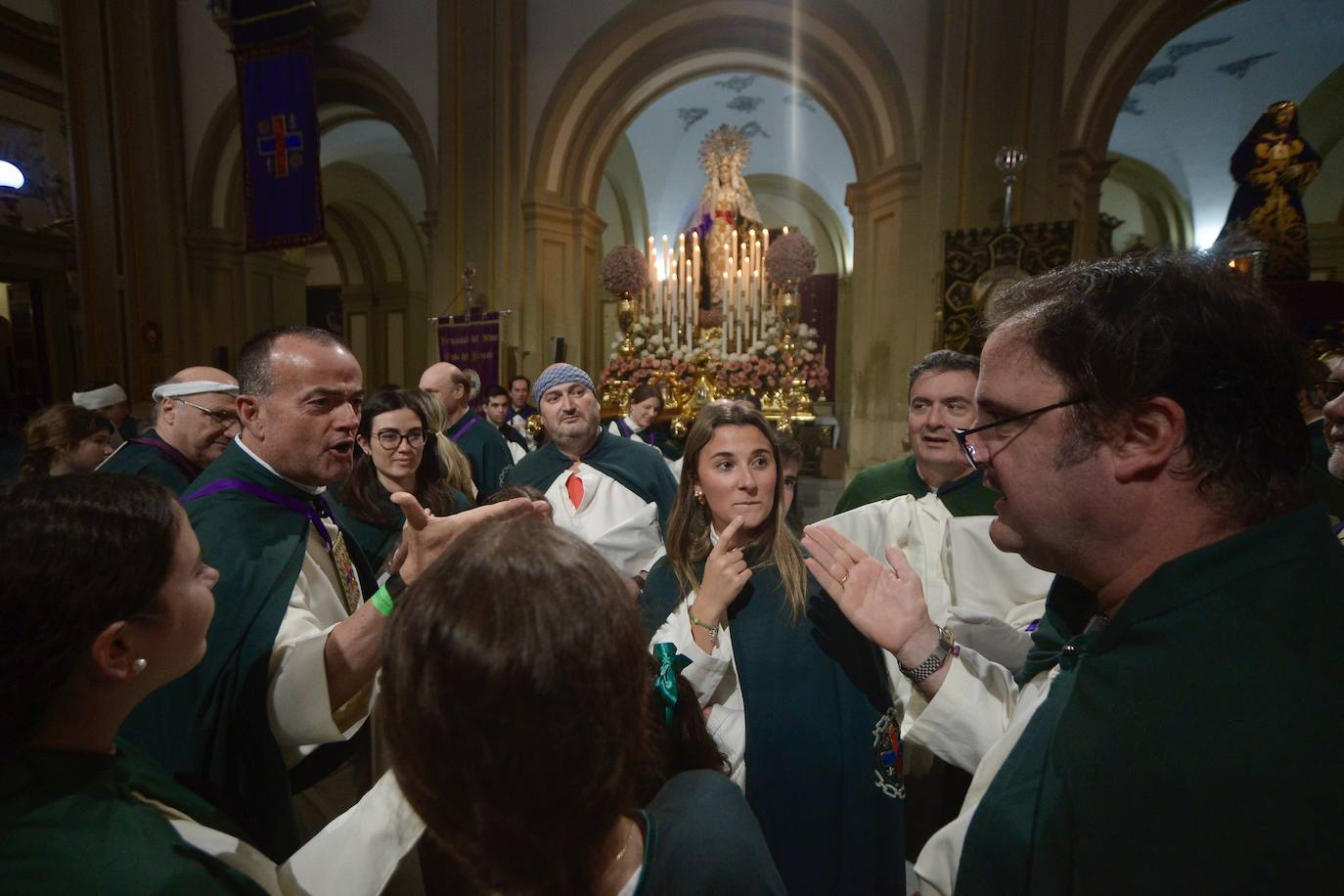 Suspendidas las procesiones de Martes Santo en Murcia por el mal tiempo