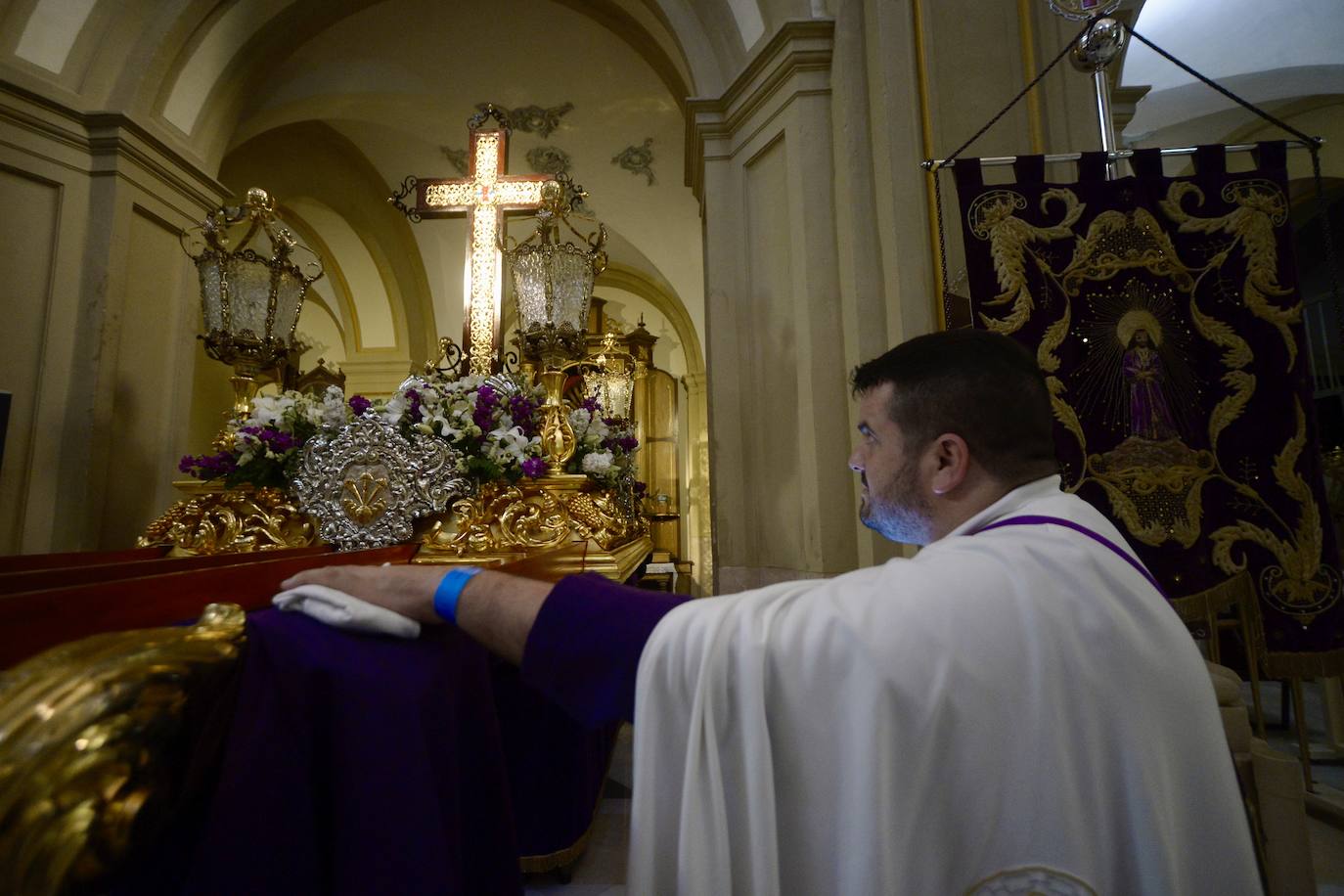 Suspendidas las procesiones de Martes Santo en Murcia por el mal tiempo