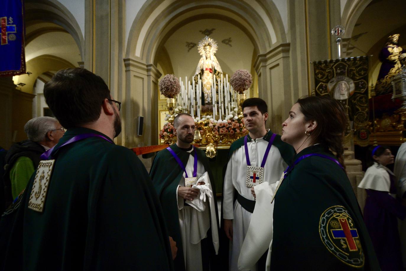 Suspendidas las procesiones de Martes Santo en Murcia por el mal tiempo