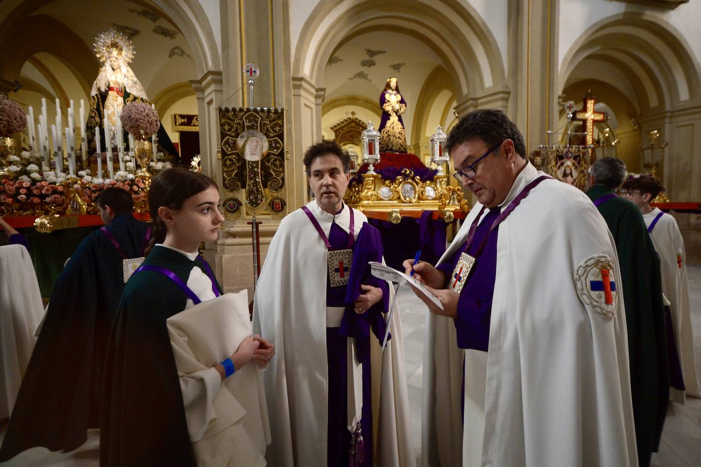 Suspendidas las procesiones de Martes Santo en Murcia por el mal tiempo