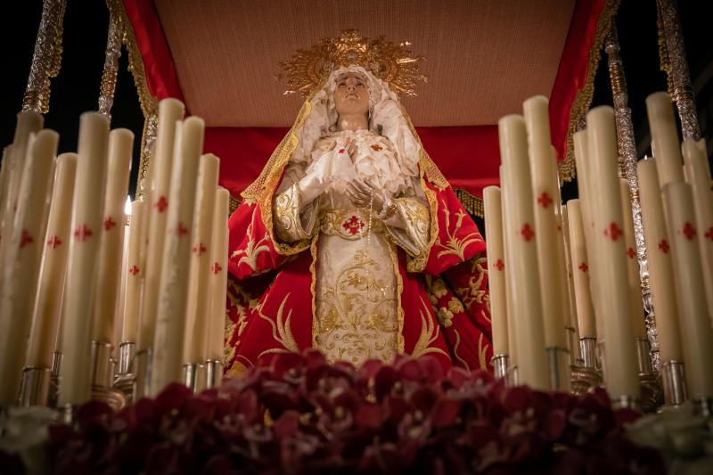 Las imágenes de las procesiones de El Perdón, Ecce Homo y La Samaritana en Orihuela