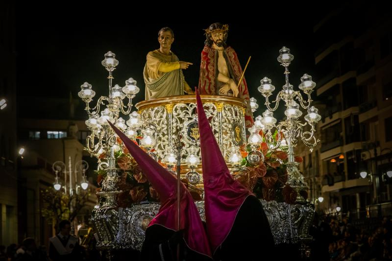 Las imágenes de las procesiones de El Perdón, Ecce Homo y La Samaritana en Orihuela
