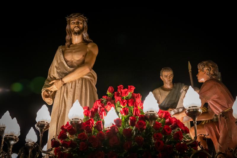 Las imágenes de las procesiones de El Perdón, Ecce Homo y La Samaritana en Orihuela