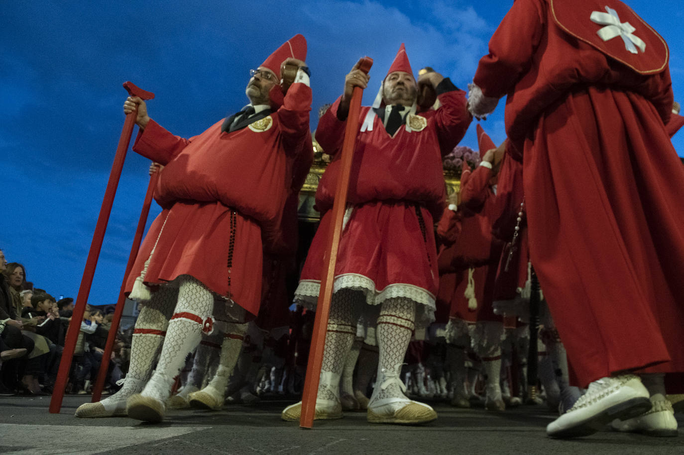 La procesión de los &#039;coloraos&#039;, en imágenes