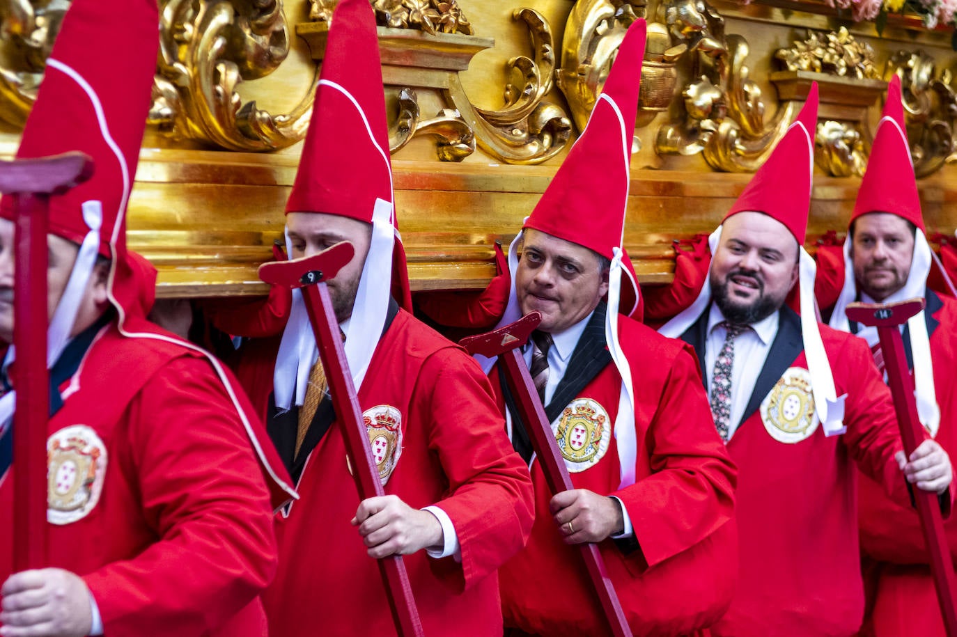 La procesión de los &#039;coloraos&#039;, en imágenes