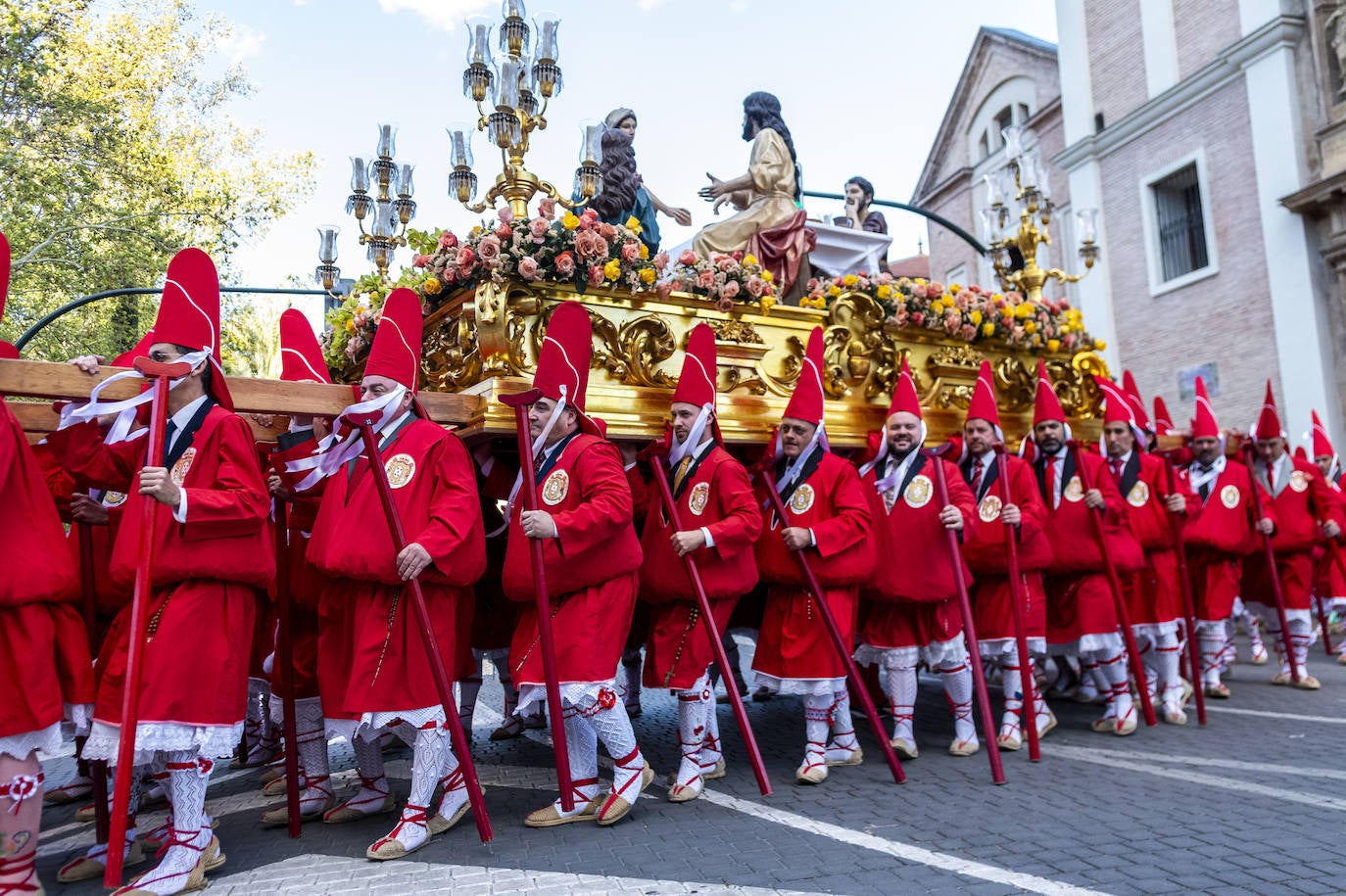 La procesión de los &#039;coloraos&#039;, en imágenes