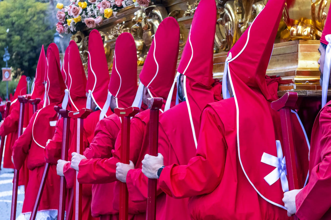 La procesión de los &#039;coloraos&#039;, en imágenes