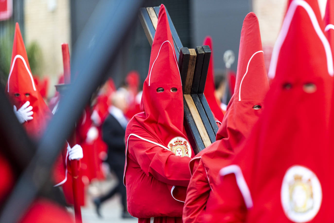 La procesión de los &#039;coloraos&#039;, en imágenes