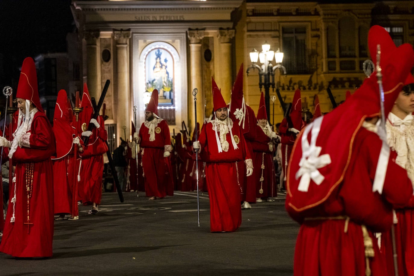 La procesión de los &#039;coloraos&#039;, en imágenes