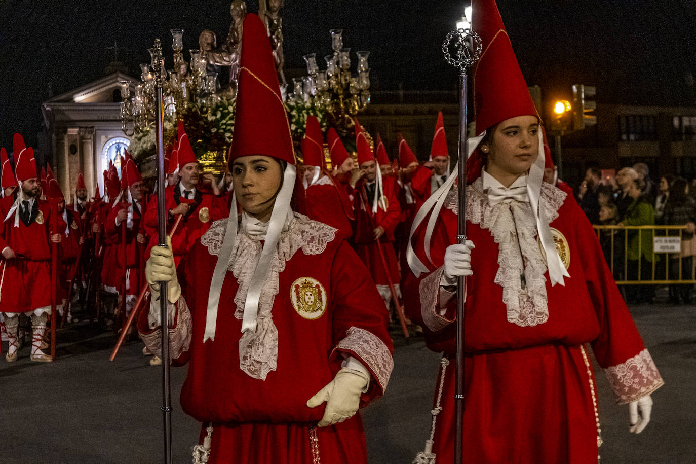 La procesión de los &#039;coloraos&#039;, en imágenes