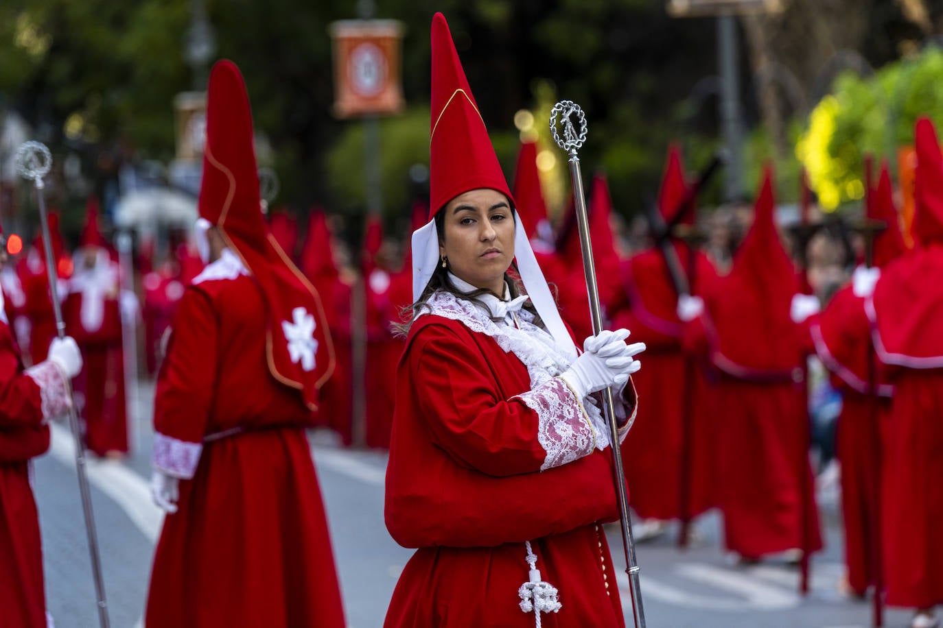 La procesión de los &#039;coloraos&#039;, en imágenes