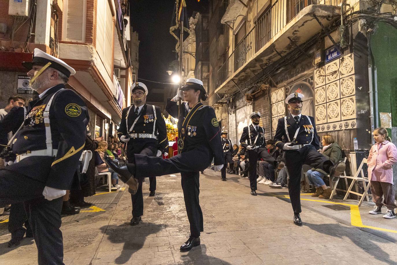 La procesión del Prendimiento de Cartagena, en imágenes