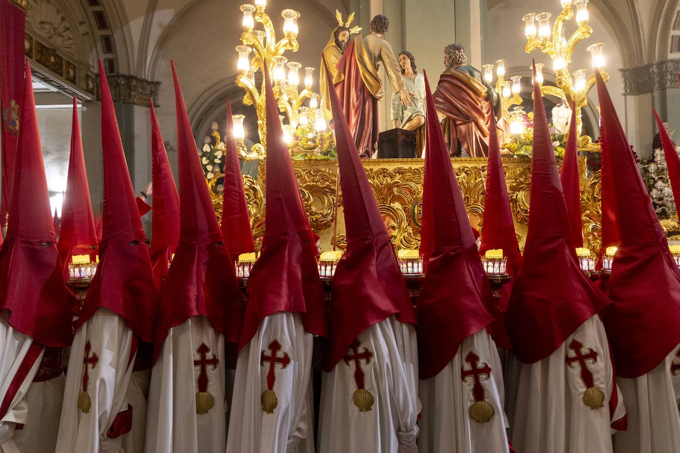 La procesión del Prendimiento de Cartagena, en imágenes