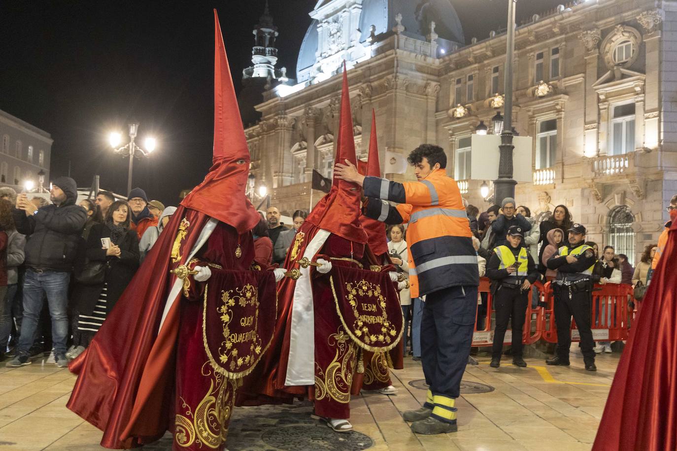 La procesión del Prendimiento de Cartagena, en imágenes