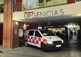 Puerta de Urgencias del hospital Virgen de la Arrixaca, en una imagen de archivo.