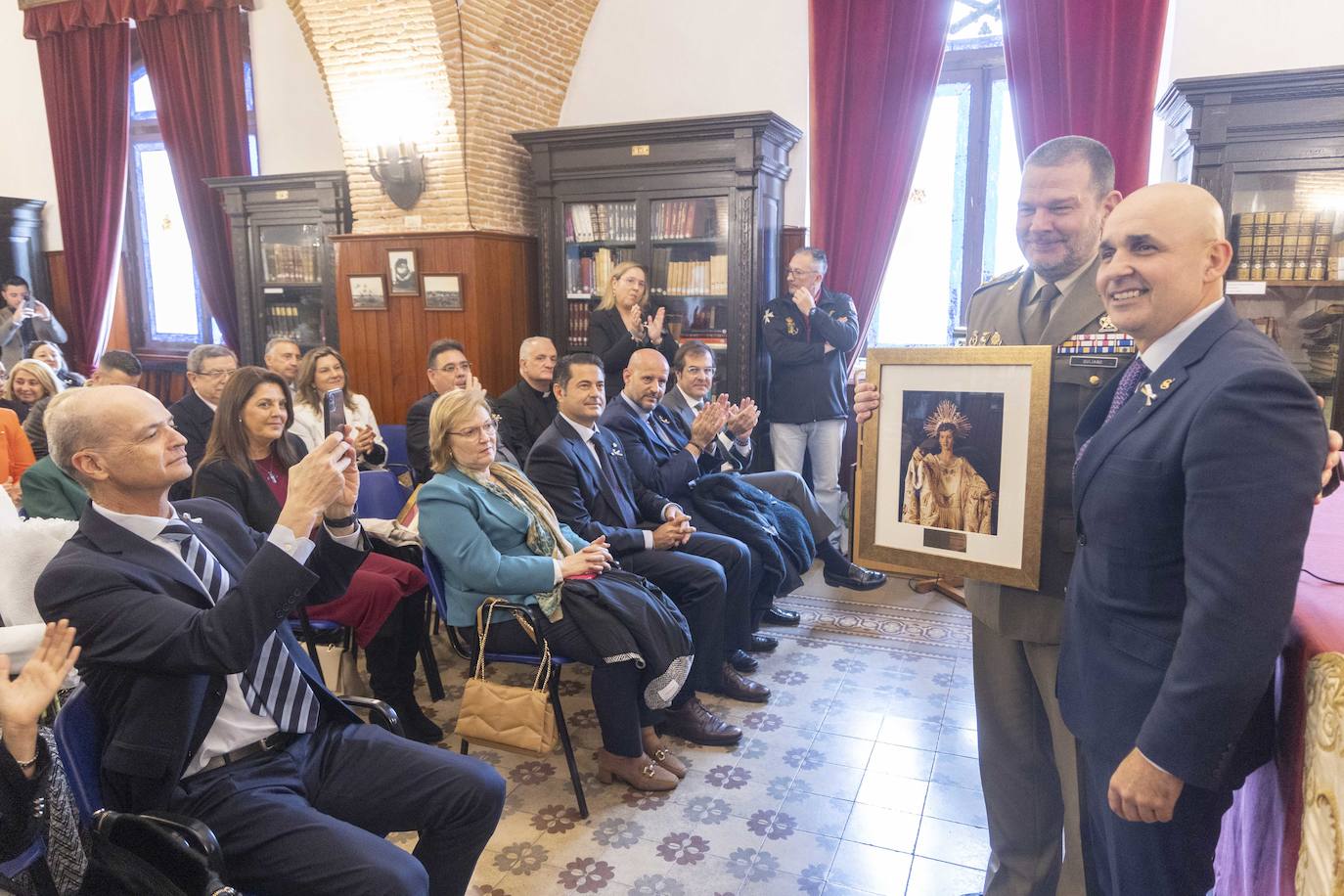 Las imágenes del homenaje de los sanjuanistas a sus protectores