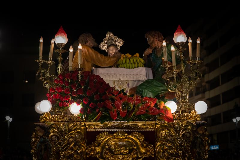 Las imágenes de las procesiones de La Cena y El Lavatorio en Orihuela