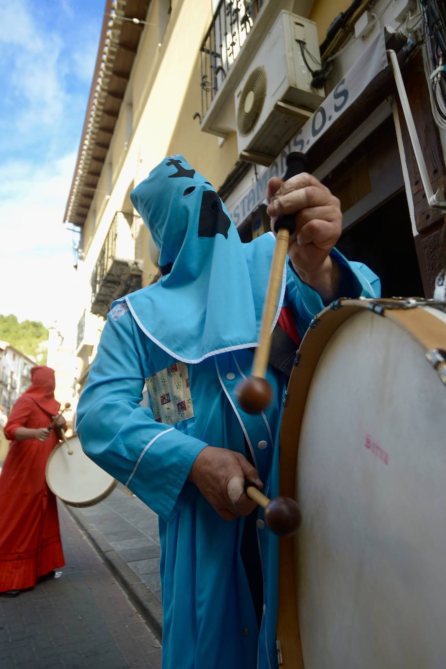 Los tambores toman las calles de Moratalla en Jueves Santo