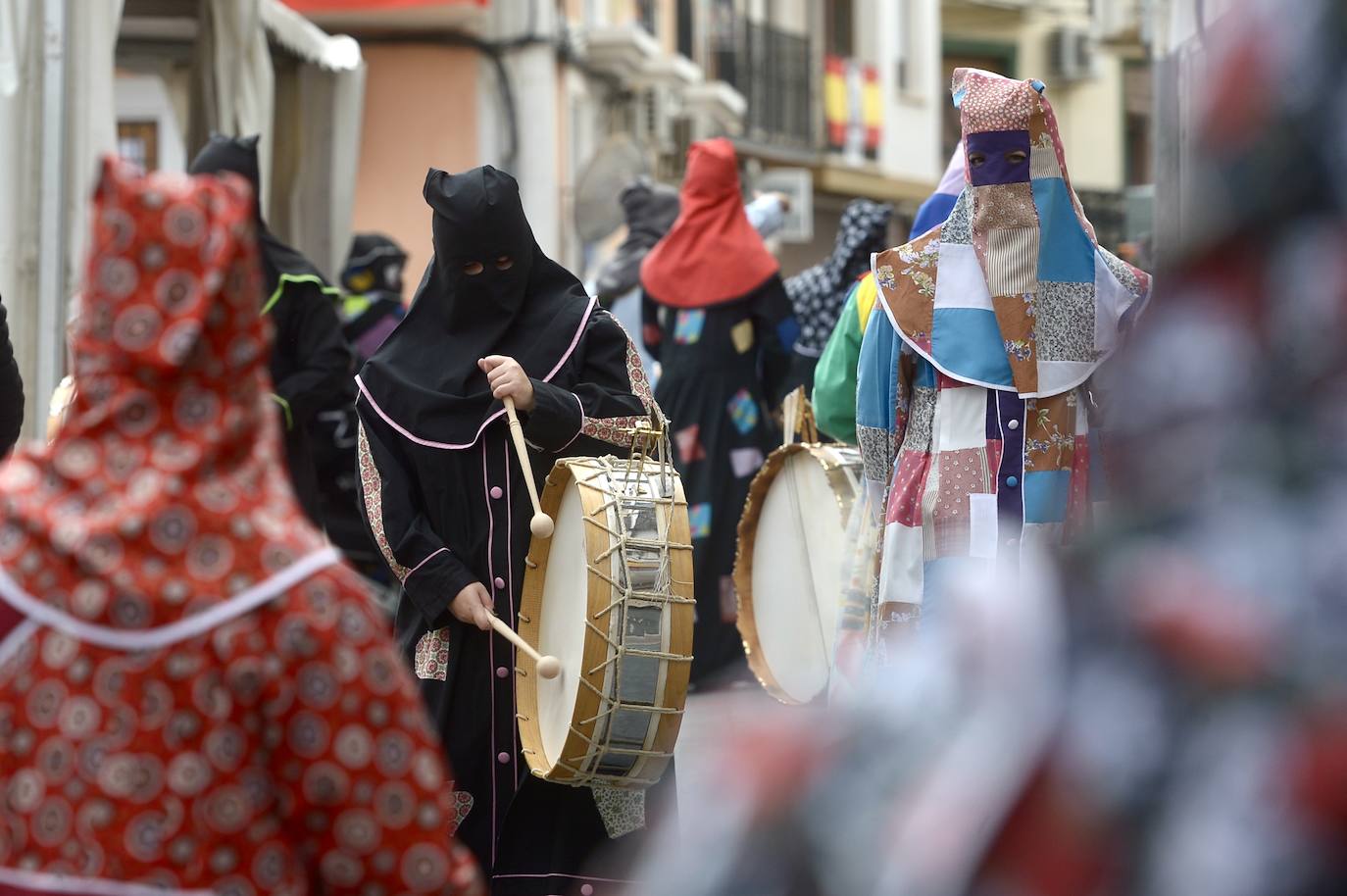 Los tambores toman las calles de Moratalla en Jueves Santo