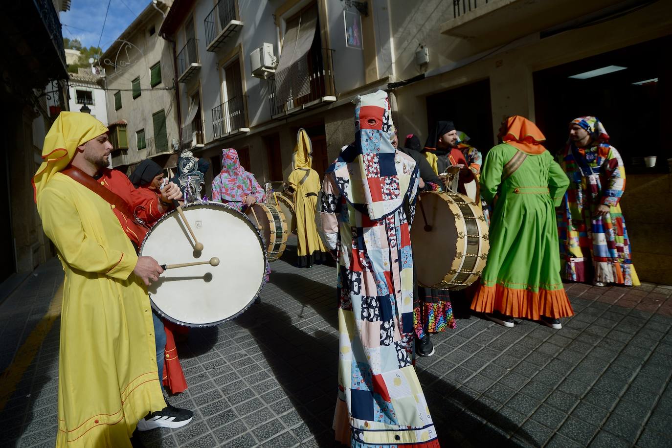 Los tambores toman las calles de Moratalla en Jueves Santo