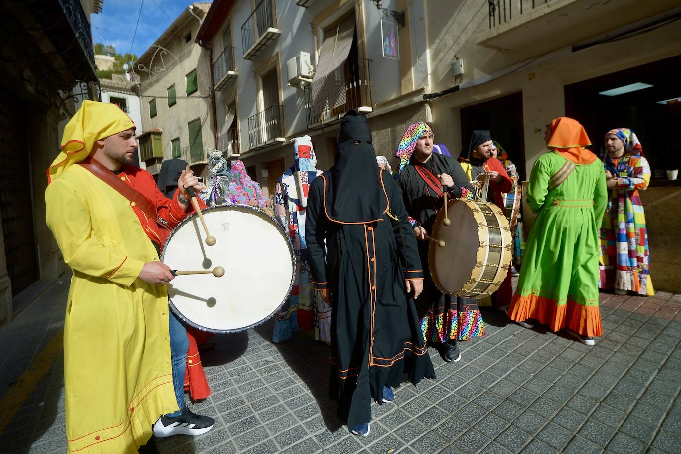 Los tambores toman las calles de Moratalla en Jueves Santo