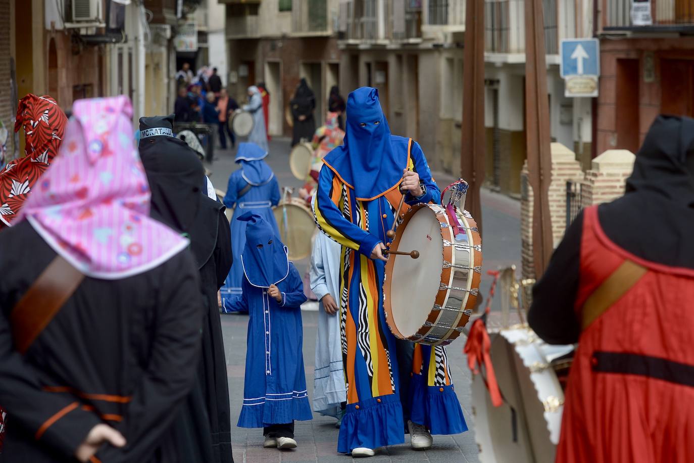 Los tambores toman las calles de Moratalla en Jueves Santo