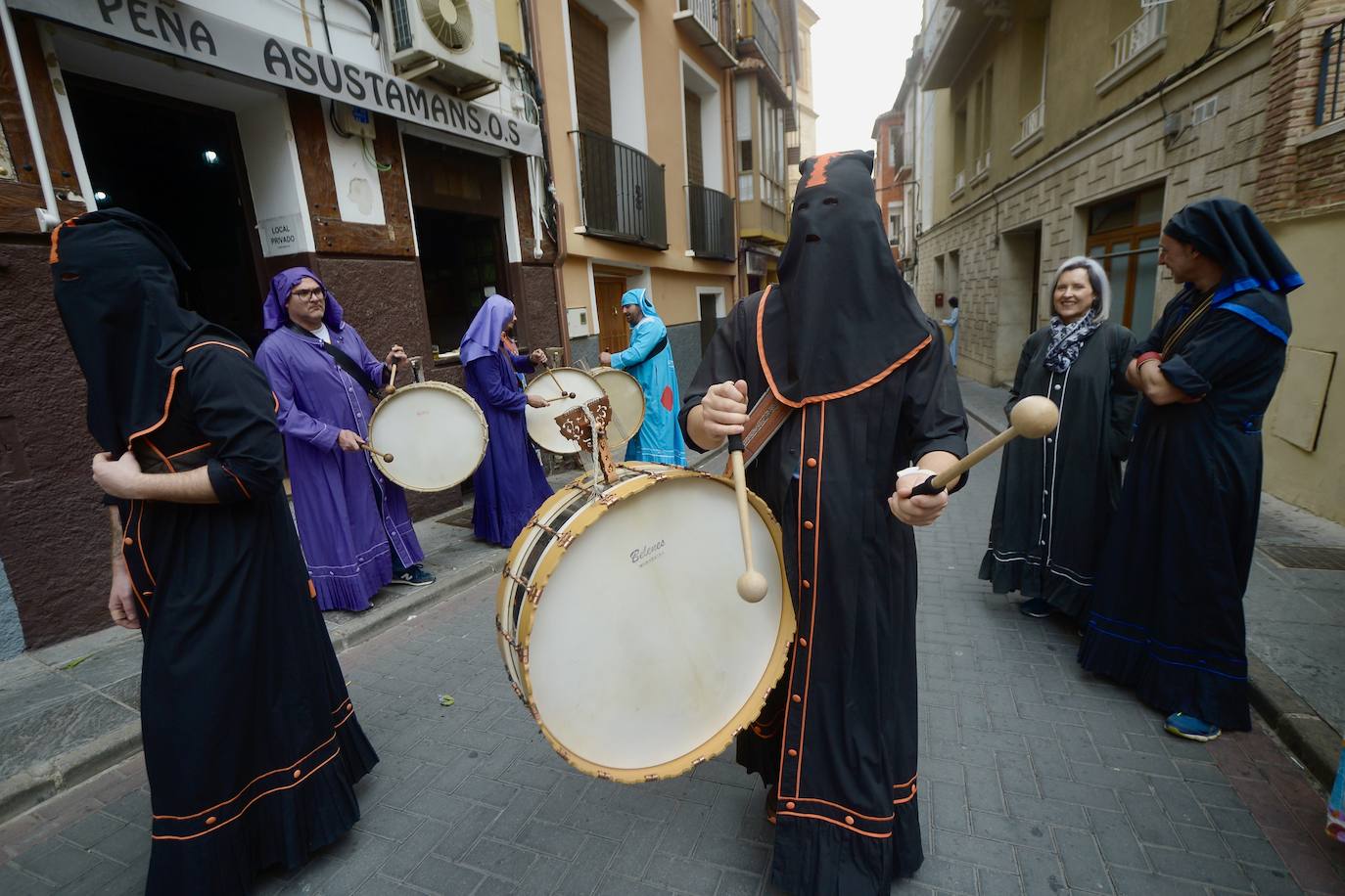 Los tambores toman las calles de Moratalla en Jueves Santo