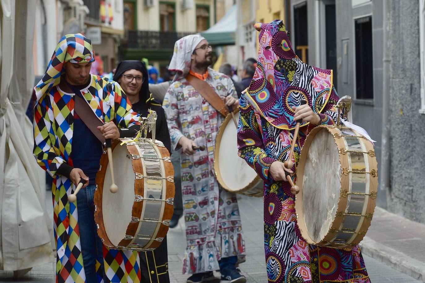 Los tambores toman las calles de Moratalla en Jueves Santo