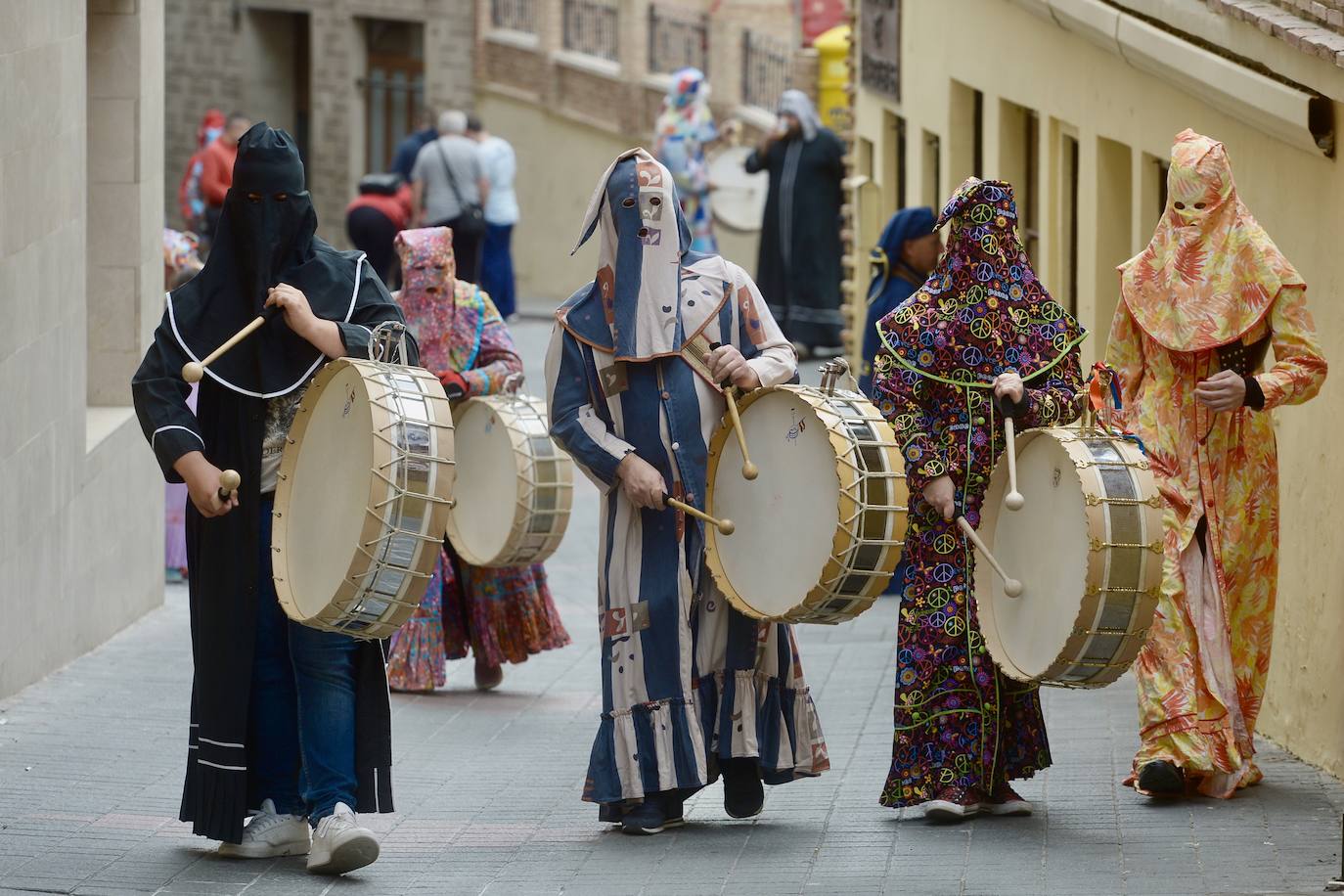 Los tambores toman las calles de Moratalla en Jueves Santo