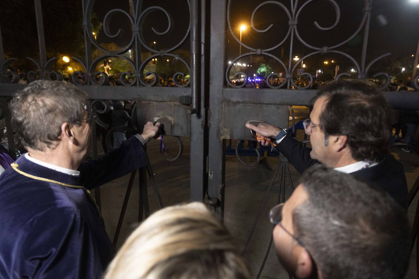 Procesión del Encuentro de Viernes Santo de Cartagena, en imágenes