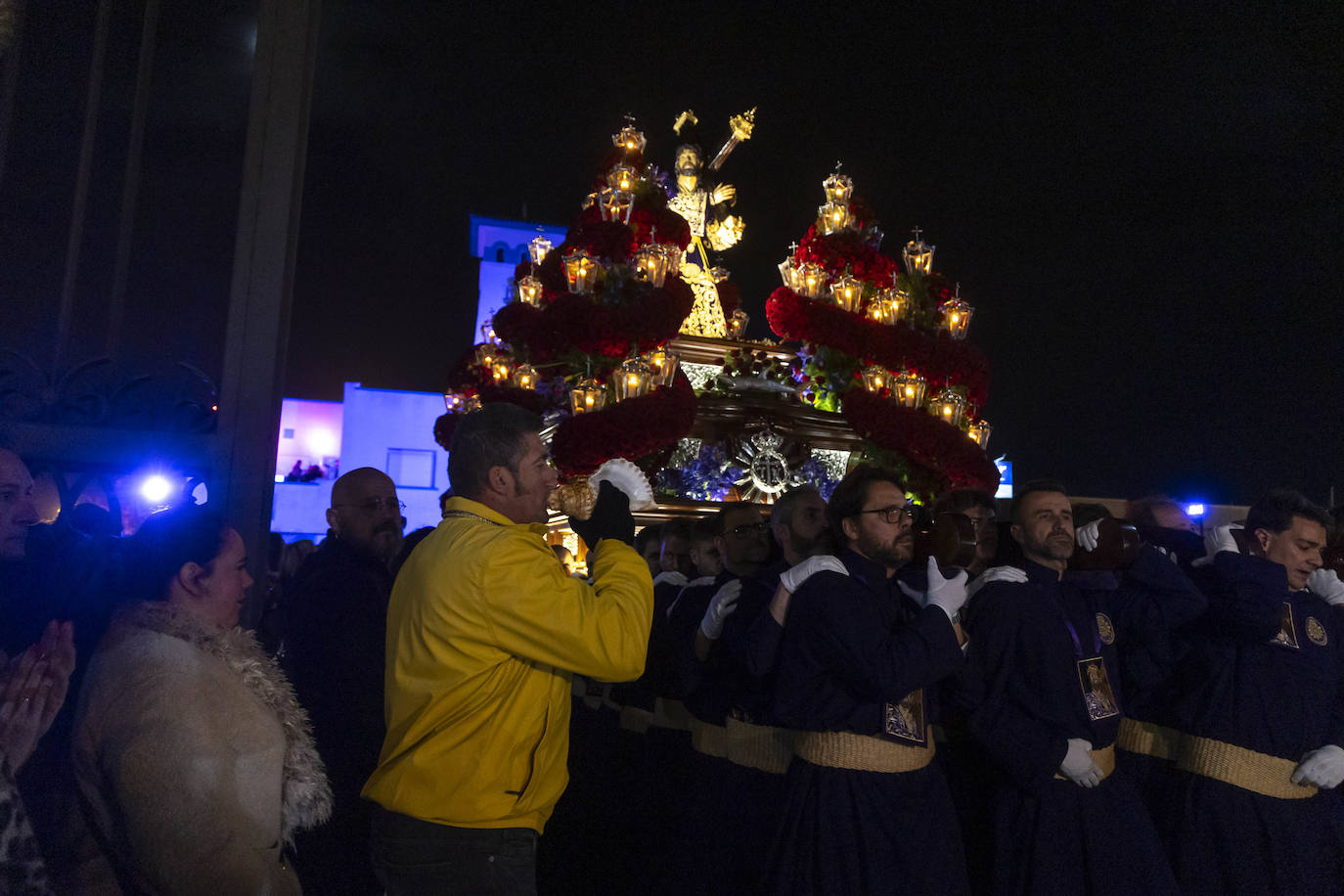 Procesión del Encuentro de Viernes Santo de Cartagena, en imágenes